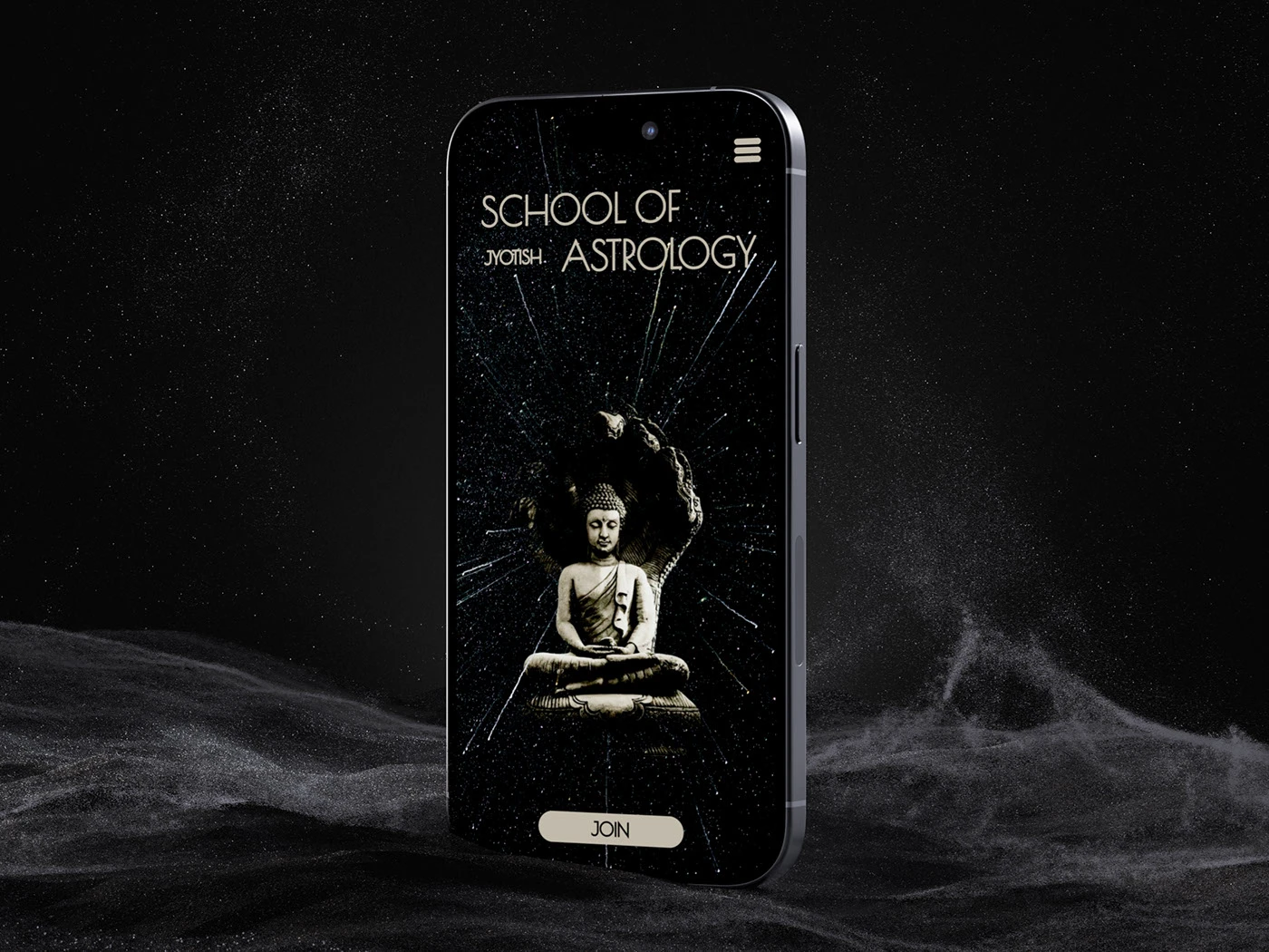 The mobile version of the site